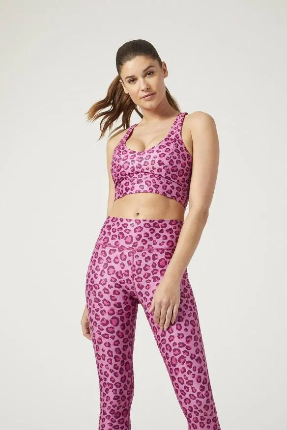 Wear It To Heart Irene Bra - Wild Cheetah Pink