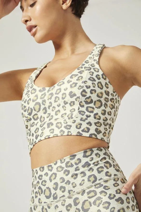 Wear It To Heart Irene Bra - Wild Cheetah White