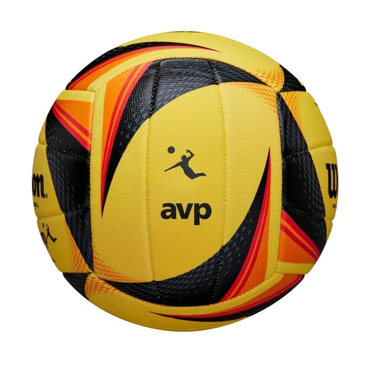 Wilson Optx AVP Replica Yellow Black Volleyball [WS]