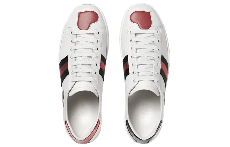 (WMNS) Gucci Ace Low 'Heart' 435638-02JS0-9074