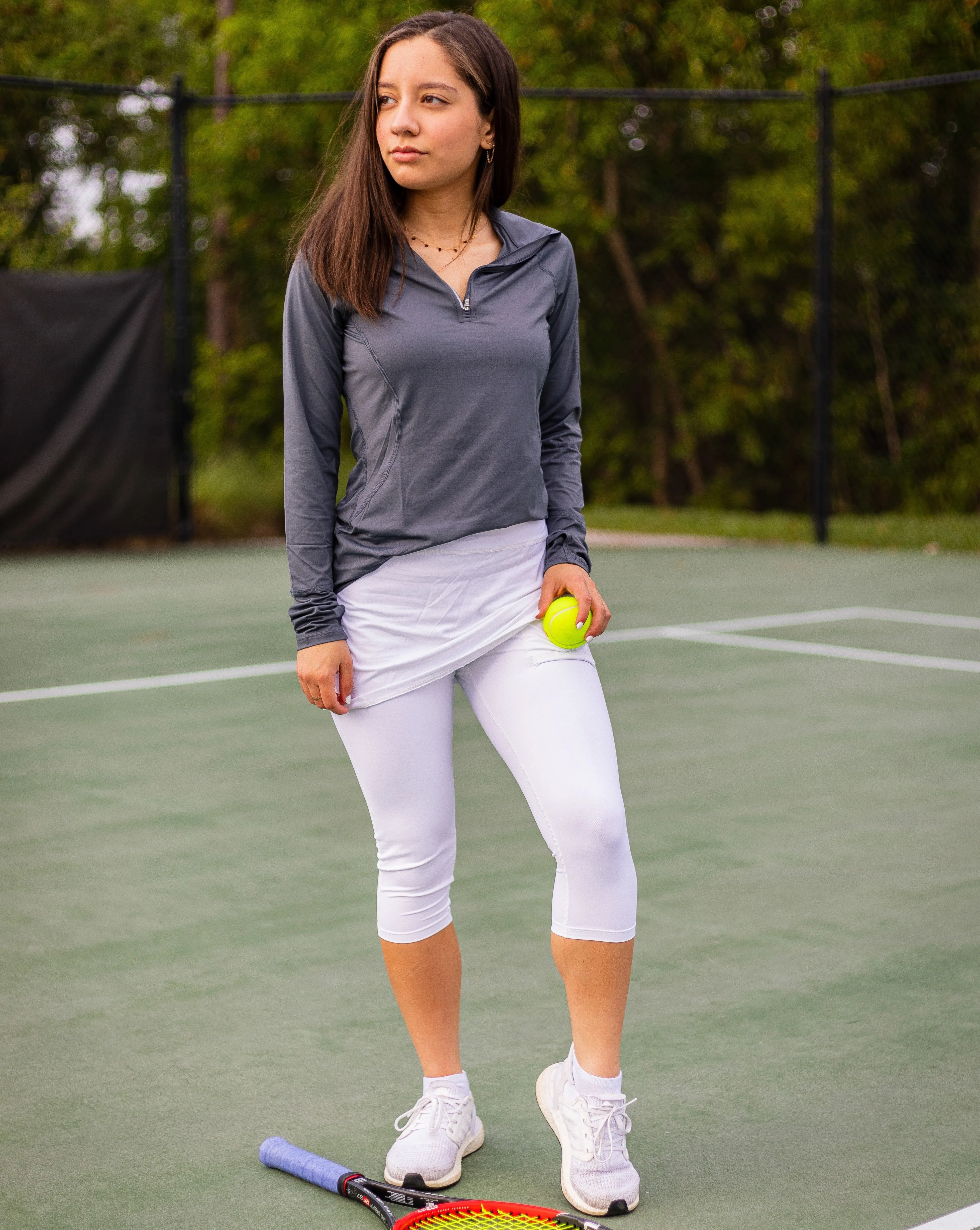 WOMEN'S CAPRI SKORT (6002)