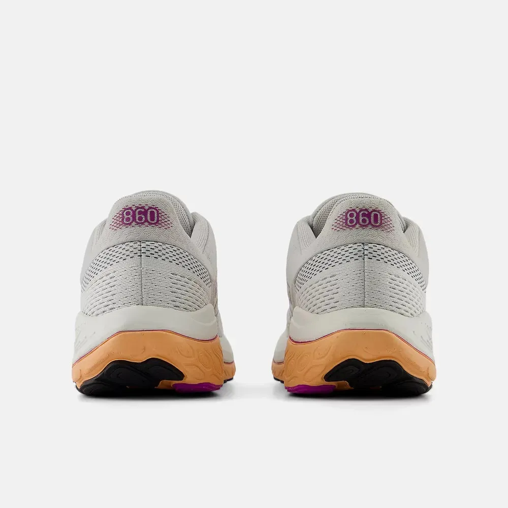 Womens Fresh Foam X 860v14 - Grey Matter/Copper/Silver Metallic