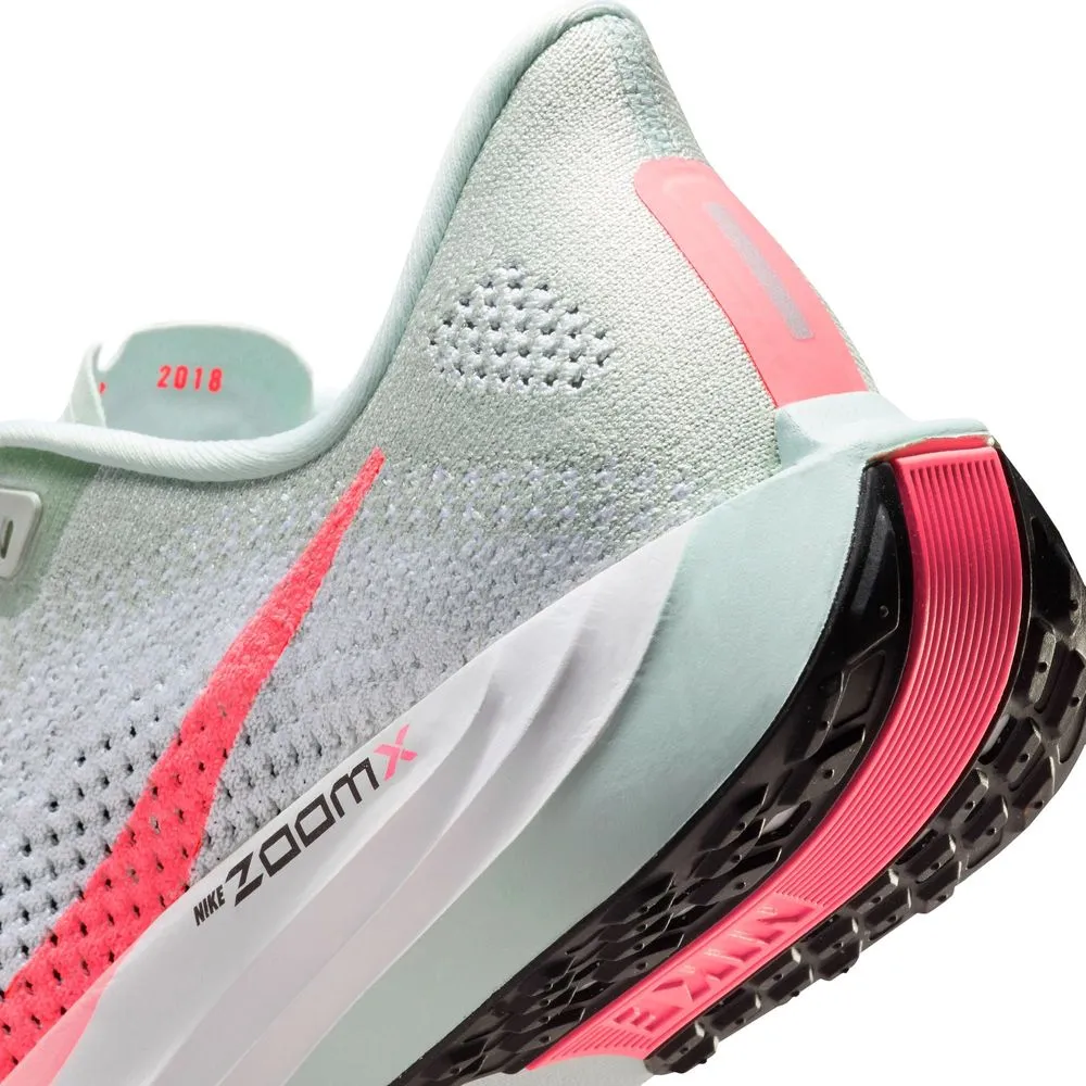 Womens Pegasus Plus - Barely Grey/Hot Punch/White