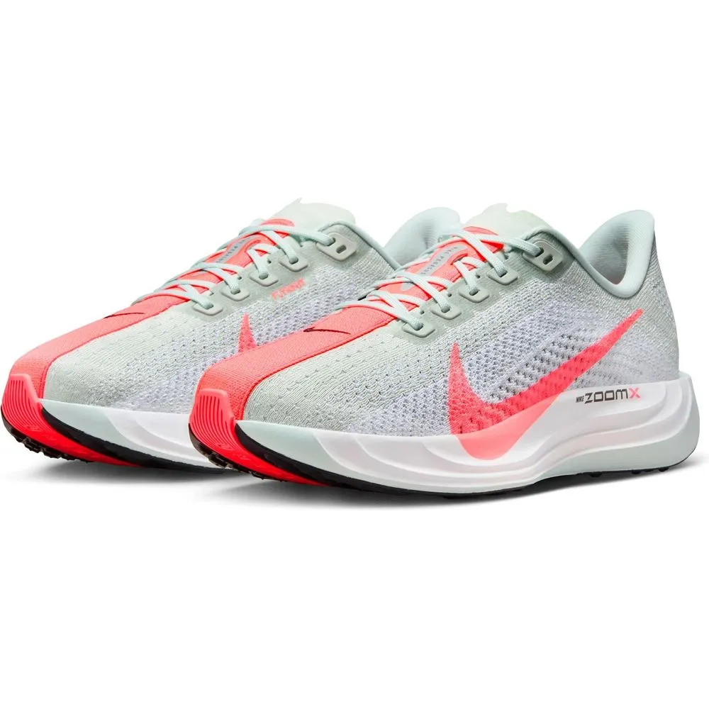 Womens Pegasus Plus - Barely Grey/Hot Punch/White